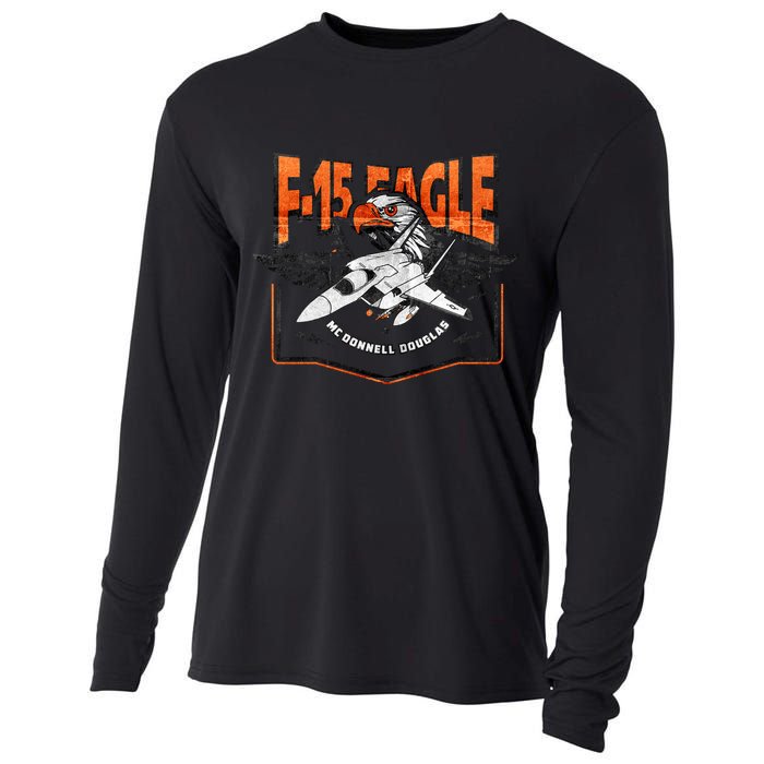 McDonnell Douglas F 15 EAGLE Bomber Cooling Performance Long Sleeve Crew