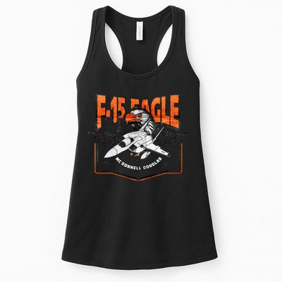McDonnell Douglas F 15 EAGLE Bomber Womens Tank Top