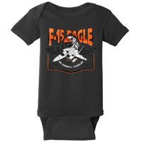 McDonnell Douglas F 15 EAGLE Bomber Baby Bodysuit