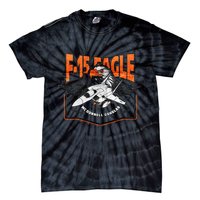 McDonnell Douglas F 15 EAGLE Bomber Tie-Dye T-Shirt