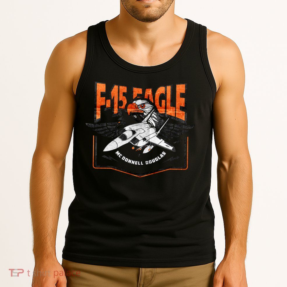 McDonnell Douglas F 15 EAGLE Bomber Tank Top