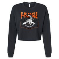 McDonnell Douglas F 15 EAGLE Bomber Cropped Pullover Crew