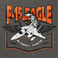 McDonnell Douglas F 15 EAGLE Bomber Cotton Canvas Backpack
