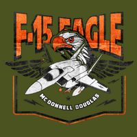 McDonnell Douglas F 15 EAGLE Bomber Long Sleeve Shirt
