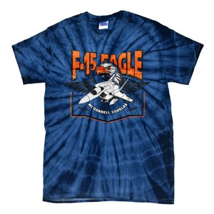 McDonnell Douglas F 15 EAGLE Bomber Tie-Dye T-Shirt