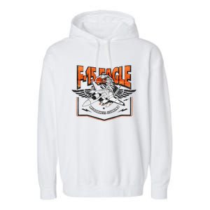 McDonnell Douglas F 15 EAGLE Bomber Garment-Dyed Fleece Hoodie