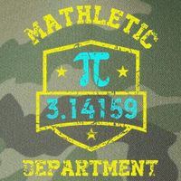 Mathletic Department Funy Math Teacher Student Pi Day Joke Legacy Tie Dye Trucker Hat