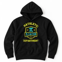 Mathletic Department Funy Math Teacher Student Pi Day Joke Hoodie