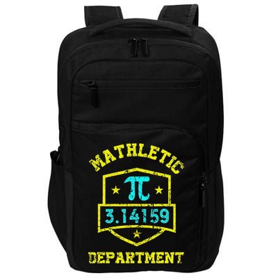 Mathletic Department Funy Math Teacher Student Pi Day Joke Impact Tech Backpack