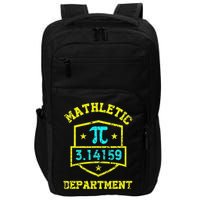Mathletic Department Funy Math Teacher Student Pi Day Joke Impact Tech Backpack