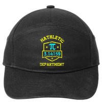 Mathletic Department Funy Math Teacher Student Pi Day Joke 7-Panel Snapback Hat