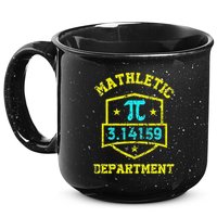 Mathletic Department Funy Math Teacher Student Pi Day Joke 15oz Campfire Ceramic Mug