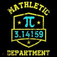 Mathletic Department Funy Math Teacher Student Pi Day Joke Poster