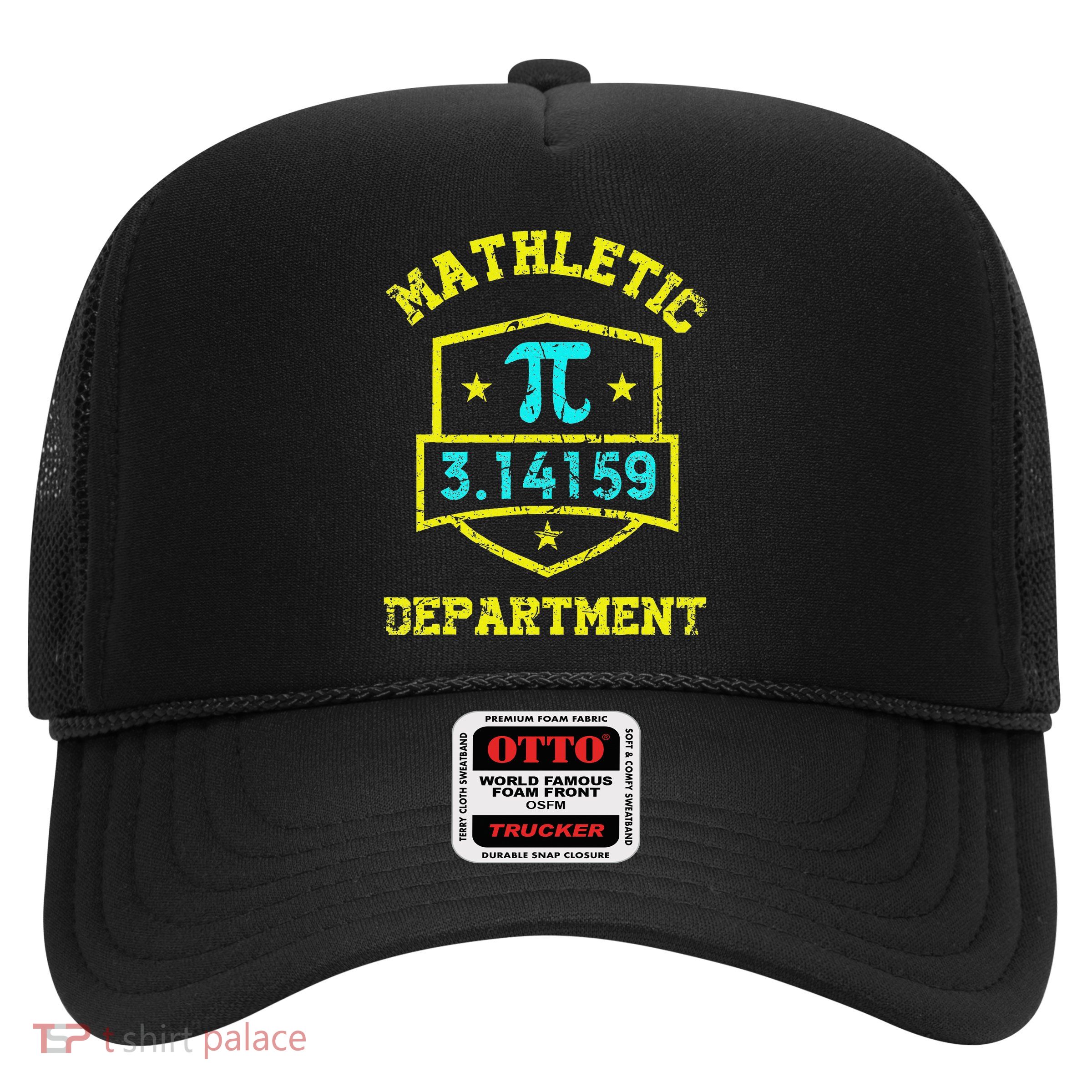 Mathletic Department Funy Math Teacher Student Pi Day Joke Trucker Hat