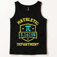 Mathletic Department Funy Math Teacher Student Pi Day Joke Tank Top