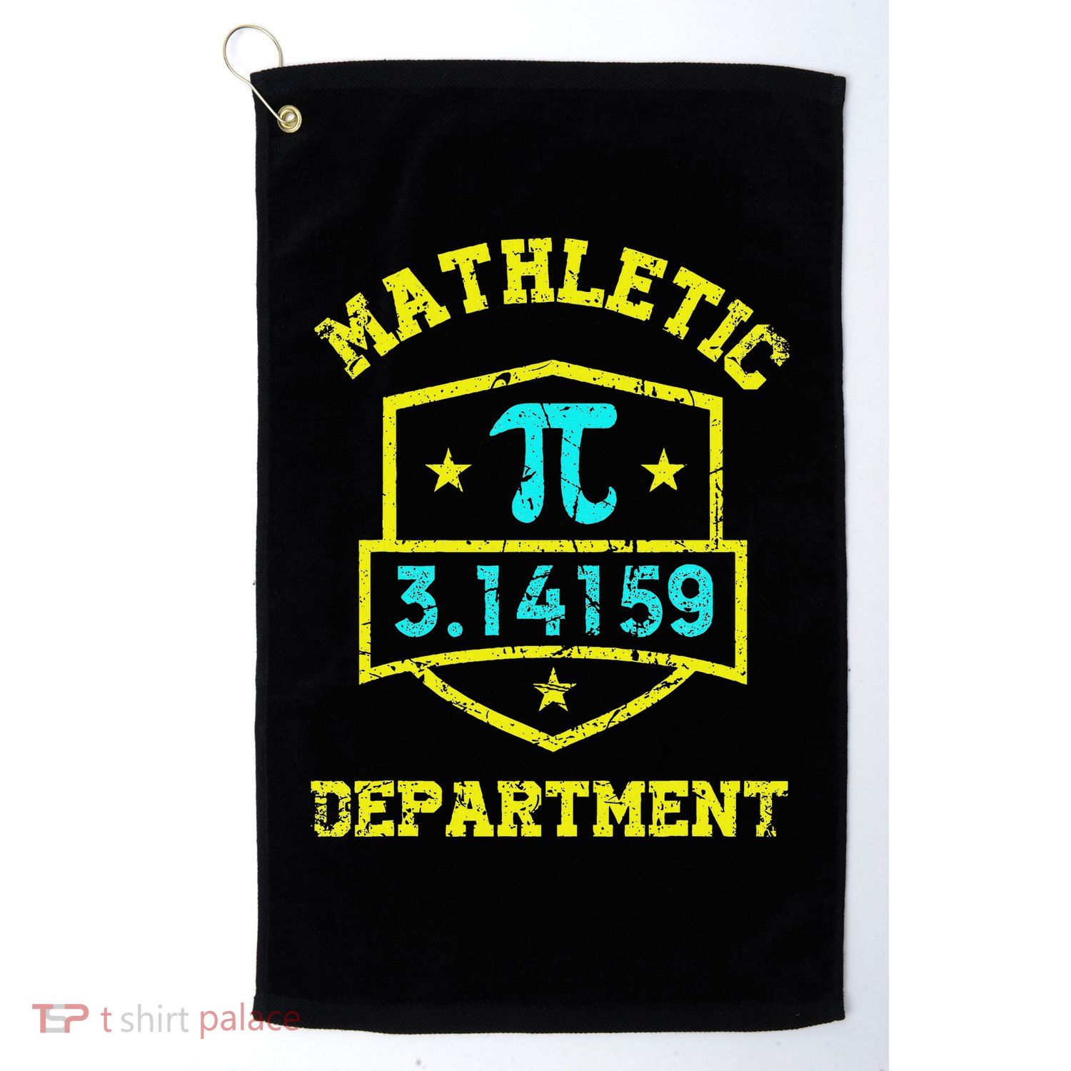 Mathletic Department Funy Math Teacher Student Pi Day Joke Golf Towel