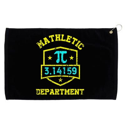 Mathletic Department Funy Math Teacher Student Pi Day Joke Grommeted Golf Towel