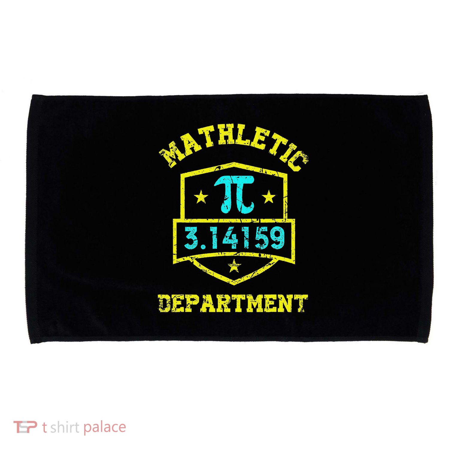 Mathletic Department Funy Math Teacher Student Pi Day Joke Microfiber Hand Towel