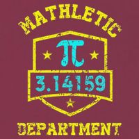 Mathletic Department Funy Math Teacher Student Pi Day Joke 16oz Travel Tumbler