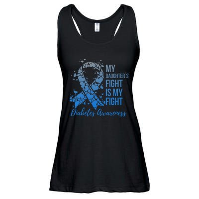 My DaughterS Fight Is My Fight Support Diabetes Awareness Ladies Essential Flowy Tank