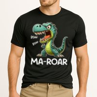 Ma-Roar Dinosaur Funny Mom Quote Cooling Performance Crew T-Shirt