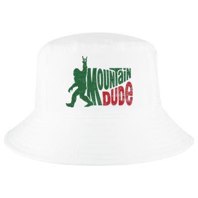 Mountain Dude Funny Bigfoot Sasquatch Hiking Gift Cool Comfort Performance Bucket Hat