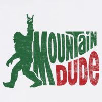 Mountain Dude Funny Bigfoot Sasquatch Hiking Gift Adult Drive Performance Visor