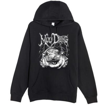 Moo Deng Funny Gift Premium Pullover Hoodie