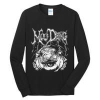 Moo Deng Funny Gift Tall Long Sleeve T-Shirt
