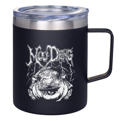 Moo Deng Funny Gift 12oz Stainless Steel Coffee Mug