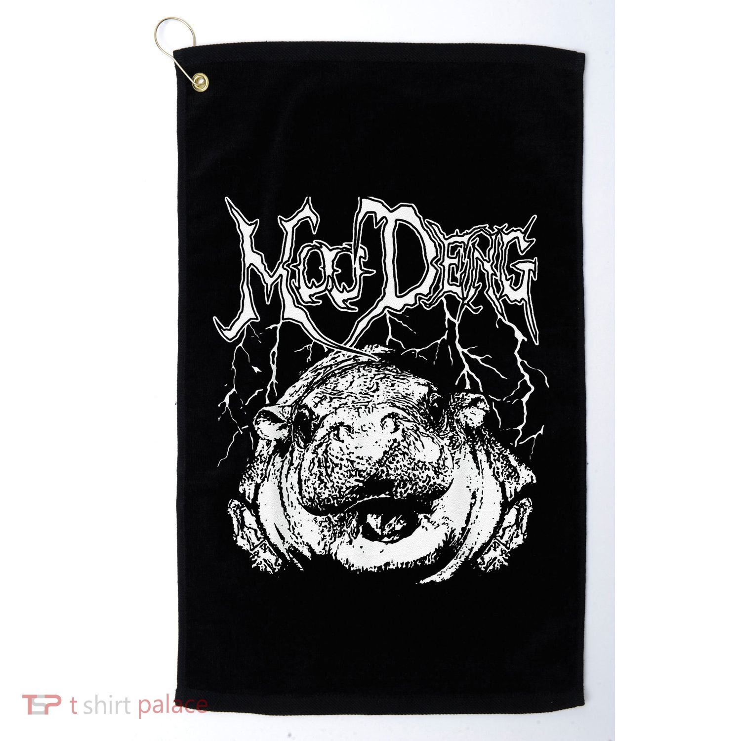 Moo Deng Funny Gift Golf Towel