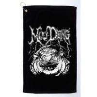 Moo Deng Funny Gift Golf Towel