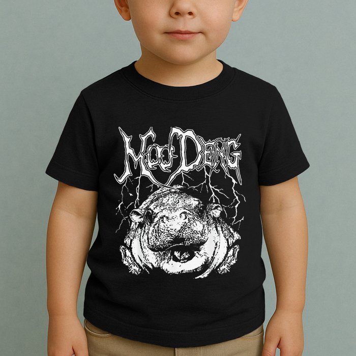 Moo Deng Funny Gift Toddler T-Shirt