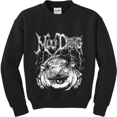 Moo Deng Funny Gift Kids Sweatshirt