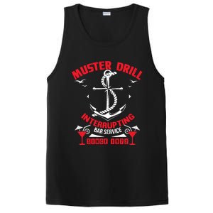 Muster Drill Funny Cruise Ship Vacation Cruising Gift PosiCharge Competitor Tank