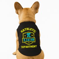 Mathletic Department Funy Math Teacher Student Pi Day Joke Doggie Tank