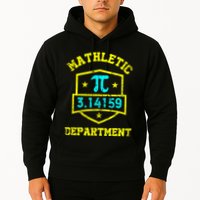 Mathletic Department Funy Math Teacher Student Pi Day Joke Hoodie