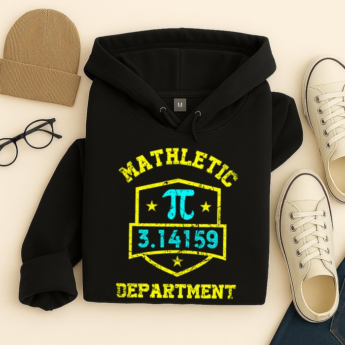Mathletic Department Funy Math Teacher Student Pi Day Joke Hoodie
