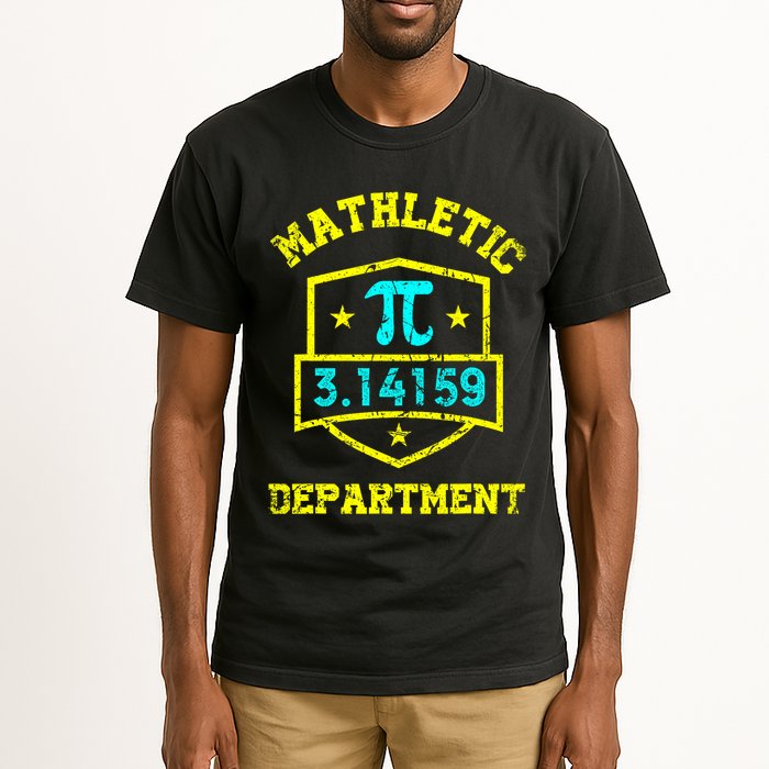 Mathletic Department Funy Math Teacher Student Pi Day Joke Tall T-Shirt