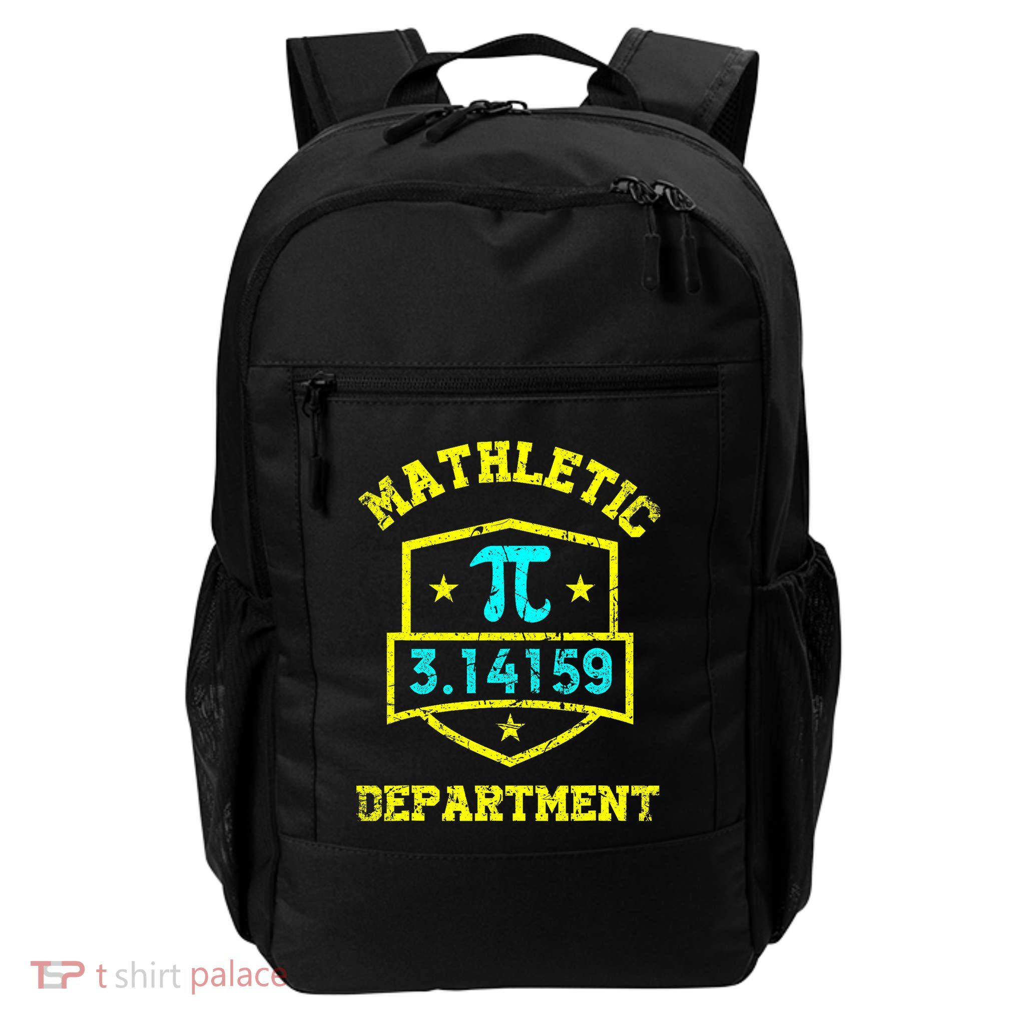 Mathletic Department Funy Math Teacher Student Pi Day Joke Backpack