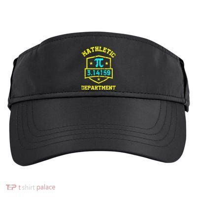 Mathletic Department Funy Math Teacher Student Pi Day Joke Adult Drive Performance Visor