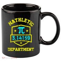 Mathletic Department Funy Math Teacher Student Pi Day Joke 11oz C Handle Ceramic Mug