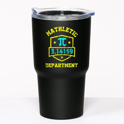 Mathletic Department Funy Math Teacher Student Pi Day Joke Tumbler