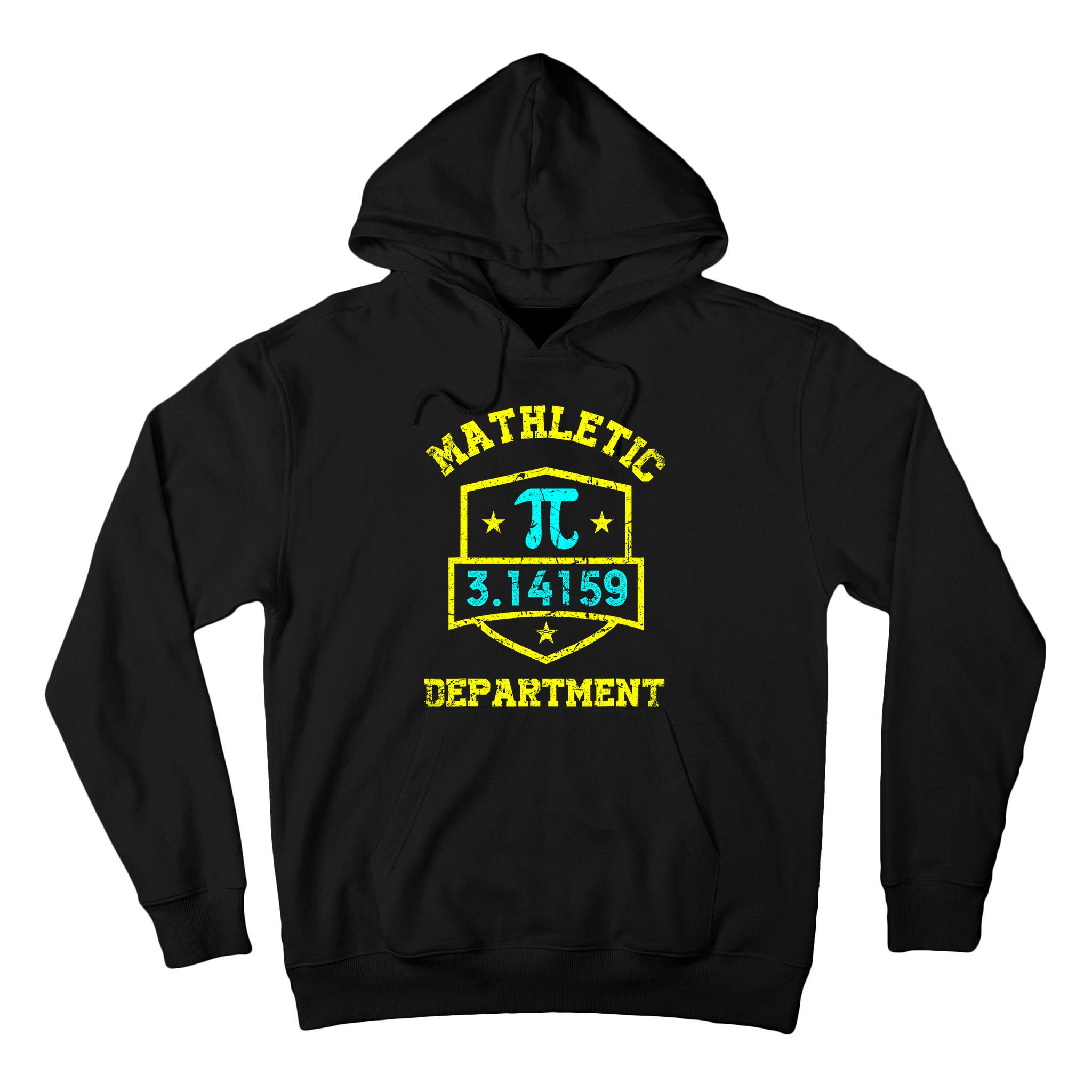 Mathletic Department Funy Math Teacher Student Pi Day Joke Tall Hoodie