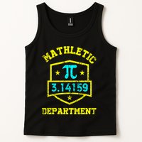 Mathletic Department Funy Math Teacher Student Pi Day Joke Tank Top