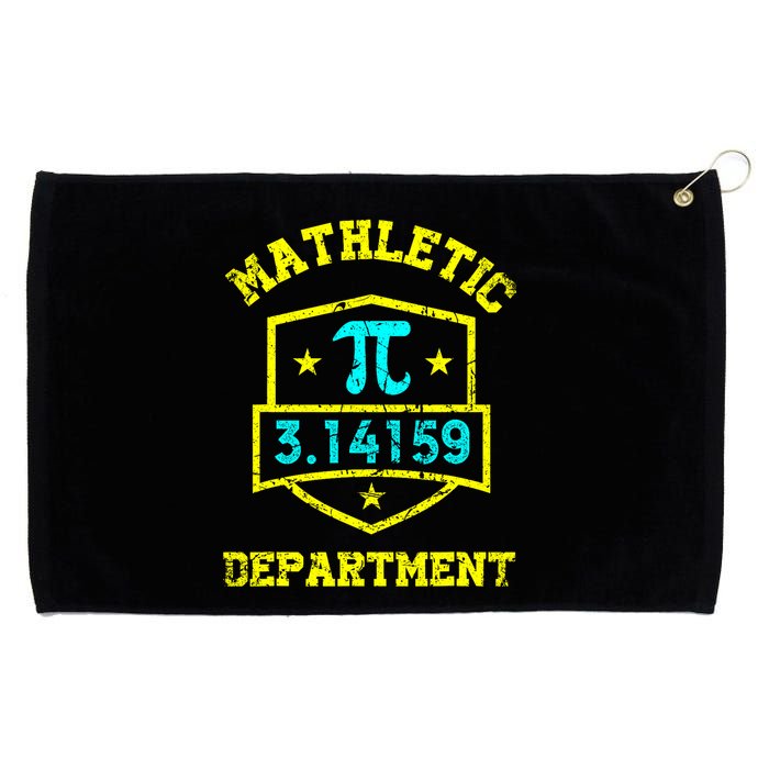 Mathletic Department Funy Math Teacher Student Pi Day Joke Grommeted Golf Towel