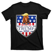 My Dog For Trump 2024 Bloodhound T-Shirt