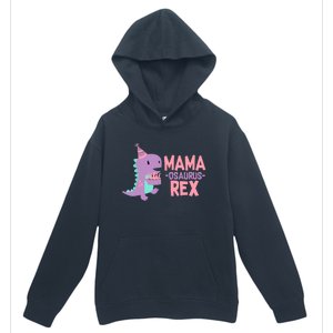 Mama Dinosaur Family Matching Birthday Party Daughters Urban Pullover Hoodie