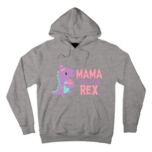 Mama Dinosaur Family Matching Birthday Party Daughters Hoodie