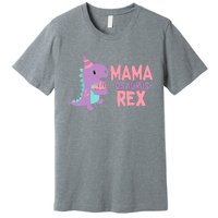 Mama Dinosaur Family Matching Birthday Party Daughters Premium T-Shirt